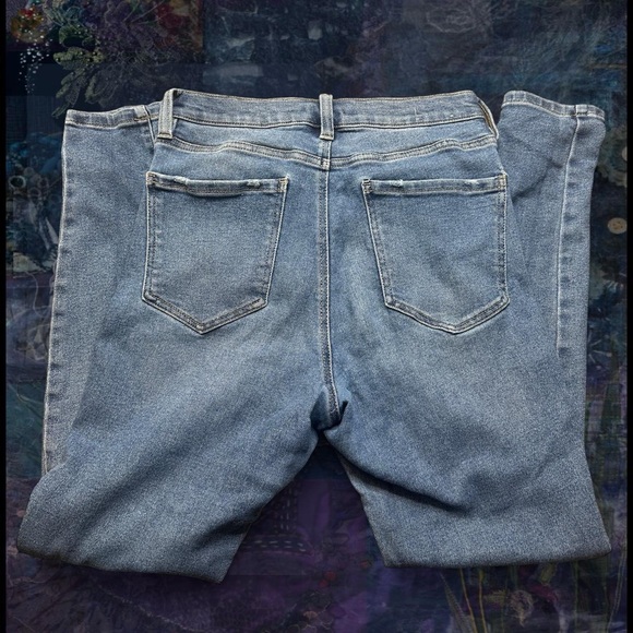 GARAGE denim high waisted skinny ripped jeans - Picture 5 of 7